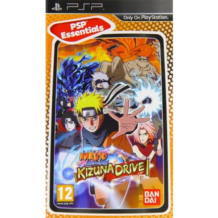 Naruto Shippuden: Kizuna Drive (PlayStation Portable) (PSP) (Essentials, angol, komplett) (használt)