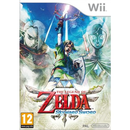 The Legend of Zelda: Skyward Sword (Nintendo Wii) (angol, komplett) (használt)
