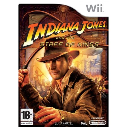 Indiana Jones and the Staff of Kings (Nintendo Wii) (angol, komplett) (használt)