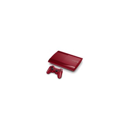 Sony PlayStation 3 Super Slim 500GB (piros) (használt)