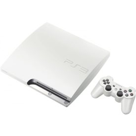 Sony PlayStation 3 Slim 320GB fehér (használt)