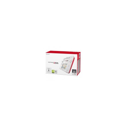 Nintendo 2DS (fehér-piros)