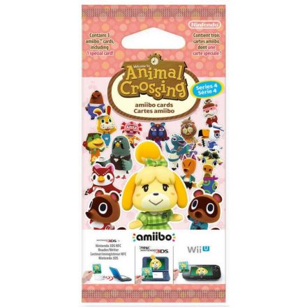 Animal Crossing Happy Home Designer amiibo Cards (4. sorozat)