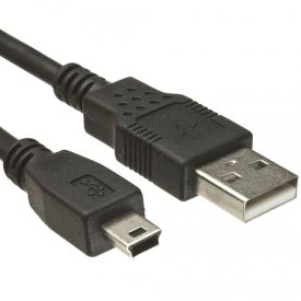 Mini-USB töltőkábel - adatkábel (1,8m)