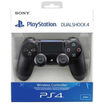 Sony DUALSHOCK 4 V2 kontroller (Jet Black) (használt)