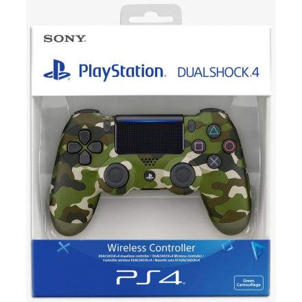 Sony DUALSHOCK 4 V2 kontroller terepszínű (Green Camouflage)