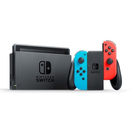Nintendo Switch kék-piros (Neon Blue & Neon Red Joy-Con) (használt)