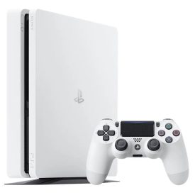   PlayStation 4 Slim 500GB Glacier White (fehér) (PS4) (használt)