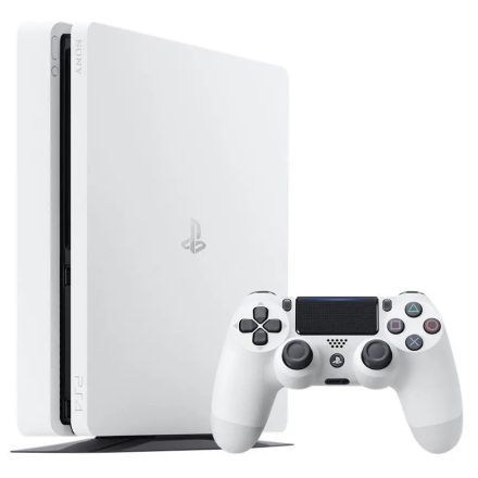 PlayStation 4 Slim 500GB Glacier White (fehér) (PS4) (használt)
