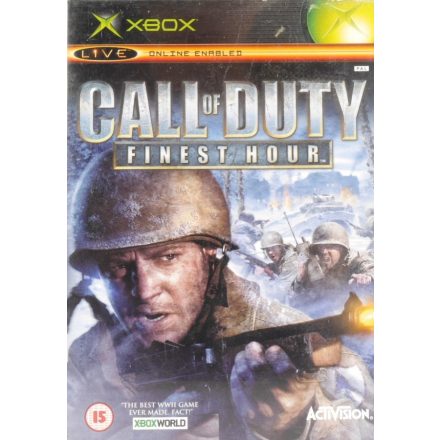 Call of Duty: Finest Hour (Xbox Classic) (angol, komplett) (használt)