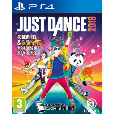 Just Dance 2018 (használt)