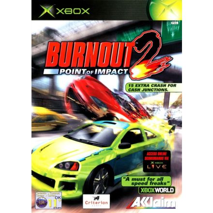 Burnout 2: Point of Impact (Xbox Classic) (használt)