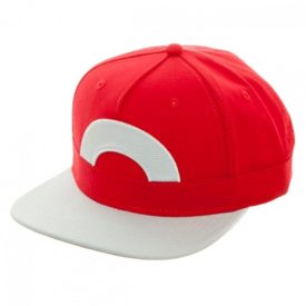 Nintendo Ash Ketchum Satoshi Snapback sapka (Bioworld)