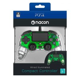 Nacon Wired Illuminated Compact Controller (Zöld)