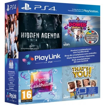 PlayLink Bundle - Hidden Agenda, Knowledge is Power, Singstar Celebration, That's You