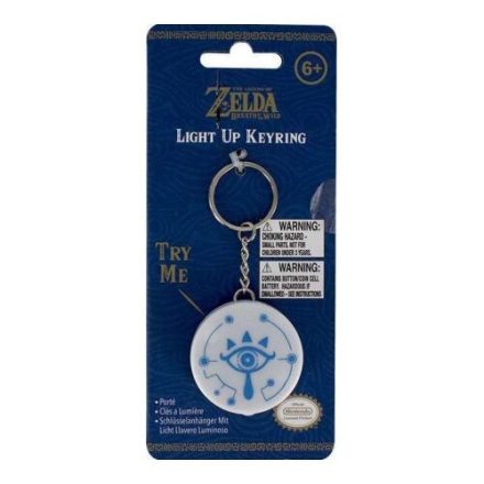 The Legend of Zelda Sheikah Eye világítós kulcstartó (Paladone)