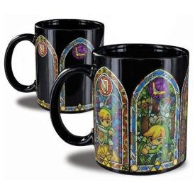 The Legend of Zelda Link hőre változó bögre (Paladone)