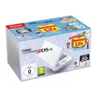New Nintendo 2DS XL White & Lavender + Tomodachi Life