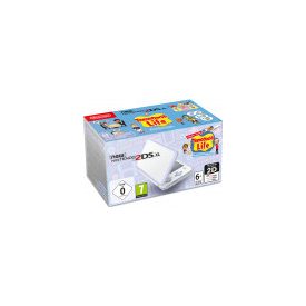 New Nintendo 2DS XL White & Lavender + Tomodachi Life