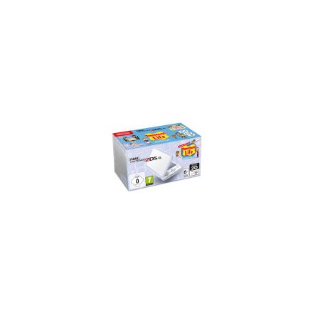 New Nintendo 2DS XL White & Lavender + Tomodachi Life