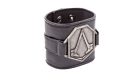 Assassin's Creed - PU Wristband with Metal Logo Patch (karpánt)