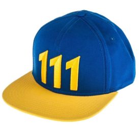 Fallout 4 Vault 111 Yellow Cap Snapback sapka (Good Loot)