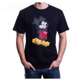 Disney - Mickey Pixels fekete póló