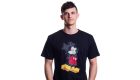 Disney - Mickey Pixels fekete póló