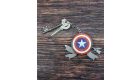 Marvel - Captain America 4 az 1-ben multifunkciós kulcstartó