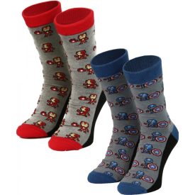 Marvel - Avengers Superhero socks (2 pár)(zokni)