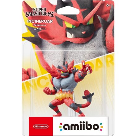 Amiibo - Incineroar figura (Super Smash Bros. Series)