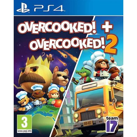 Overcooked! + Overcooked! 2 (használt)