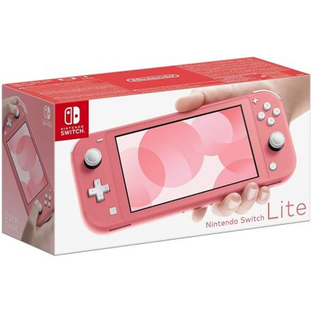 Nintendo Switch Lite Coral (korallpiros)