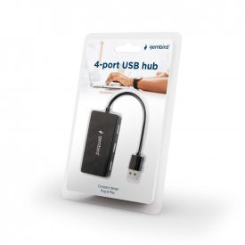 USB 2.0 hub 4 port (UHB-U2P4-03) (Gembird)