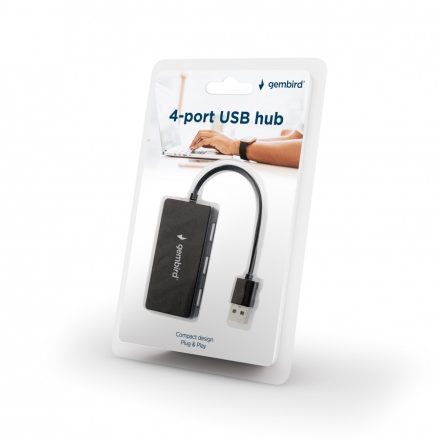 USB 2.0 hub 4 port (UHB-U2P4-03) (Gembird)