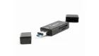 Multi-USB SD kártya olvasó (Gembird)(UHB-CR3IN1-01)
