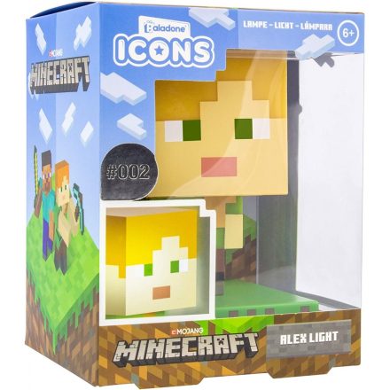 Minecraft Alex lámpa (Paladone)