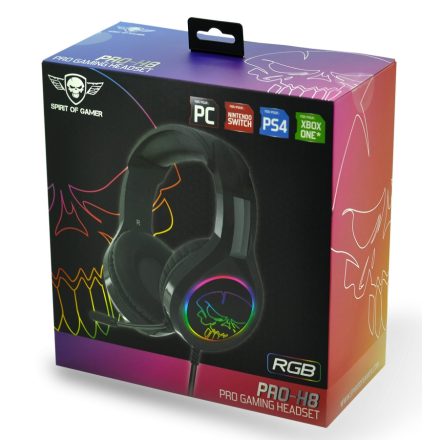 Spirit of Gamer PRO-H8 RGB headset (MIC-PH8)