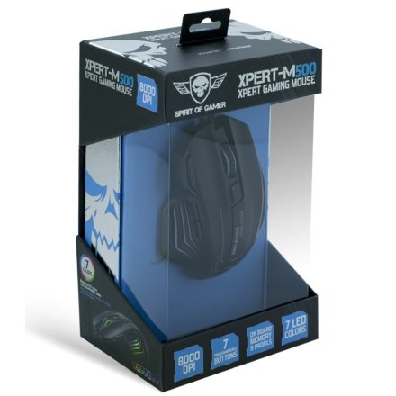 Spirit of Gamer XPERT-M500 egér (S-XM500)