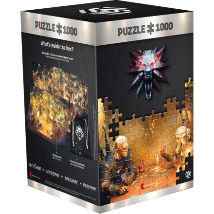 The Witcher Playing Gwent Puzzle (1000 darabos)