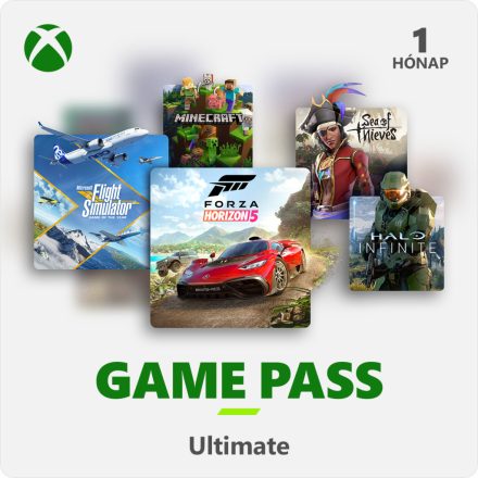 Xbox Game Pass Ultimate előfizetés 1 hónap (digitális kód)