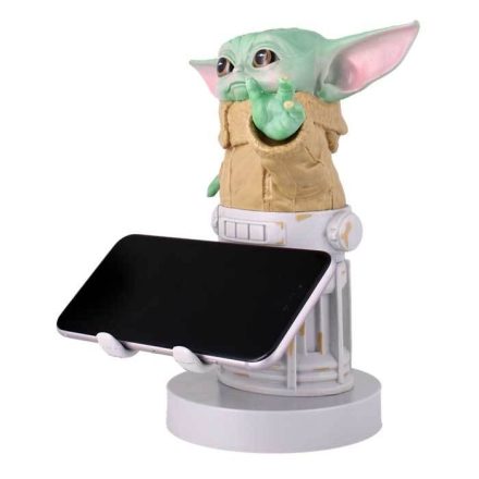 Star Wars - Baby Yoda kontroller- és telefontöltő (Cable Guys) 20 cm