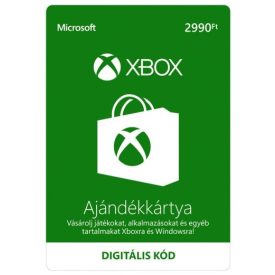 Xbox Ajándékkártya 2990 forint (digitális kód)