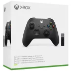 Xbox Series Wireless Controller Carbon Black + Wireless Adapter for Windows 10