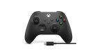 Xbox Series Wireless Controller Carbon Black + USB-C kábel