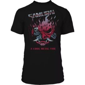 Cyberpunk 2077 - Chrome Samurai Premium póló