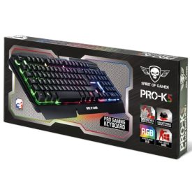 Spirit of Gamer PRO-K5 RGB billentyűzet (CLA-PK5)