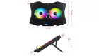Spirit of Gamer Airblade 1000 RGB 17" notebook hűtőpad (SOG-VE1000RGB)