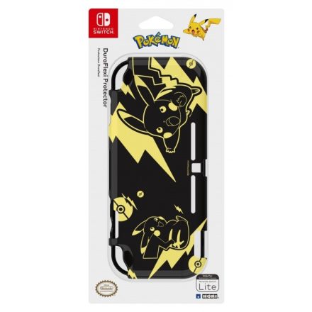 HORI Nintendo Switch Lite Duraflexi Protector Pikachu Black and Gold Edition (NS2-076U)