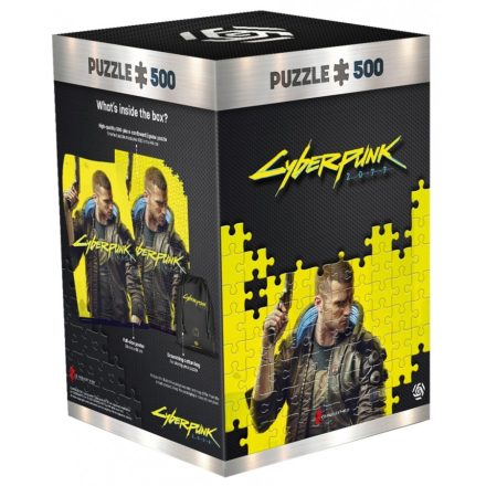Cyberpunk 2077 Male V Puzzle (500 darabos)